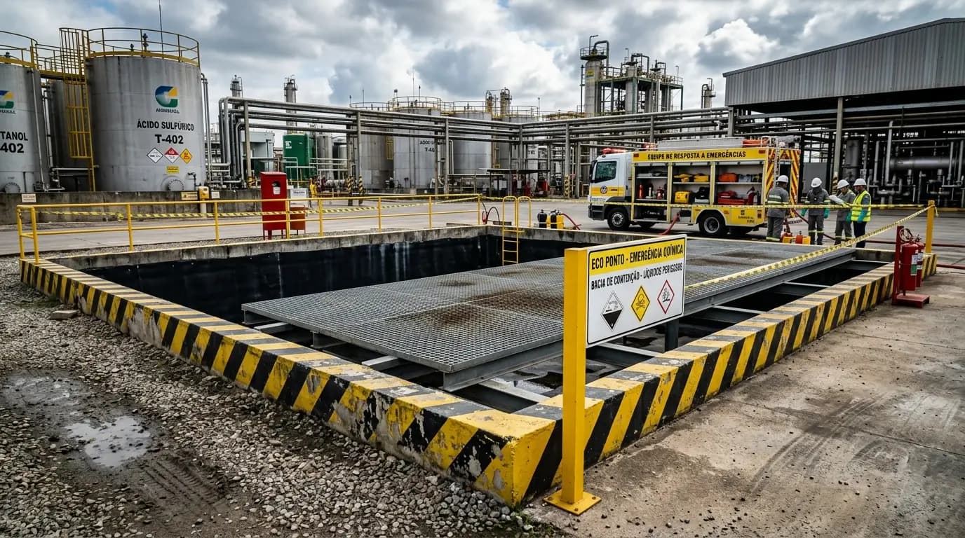 Emergência química não é só "limpar a pista"